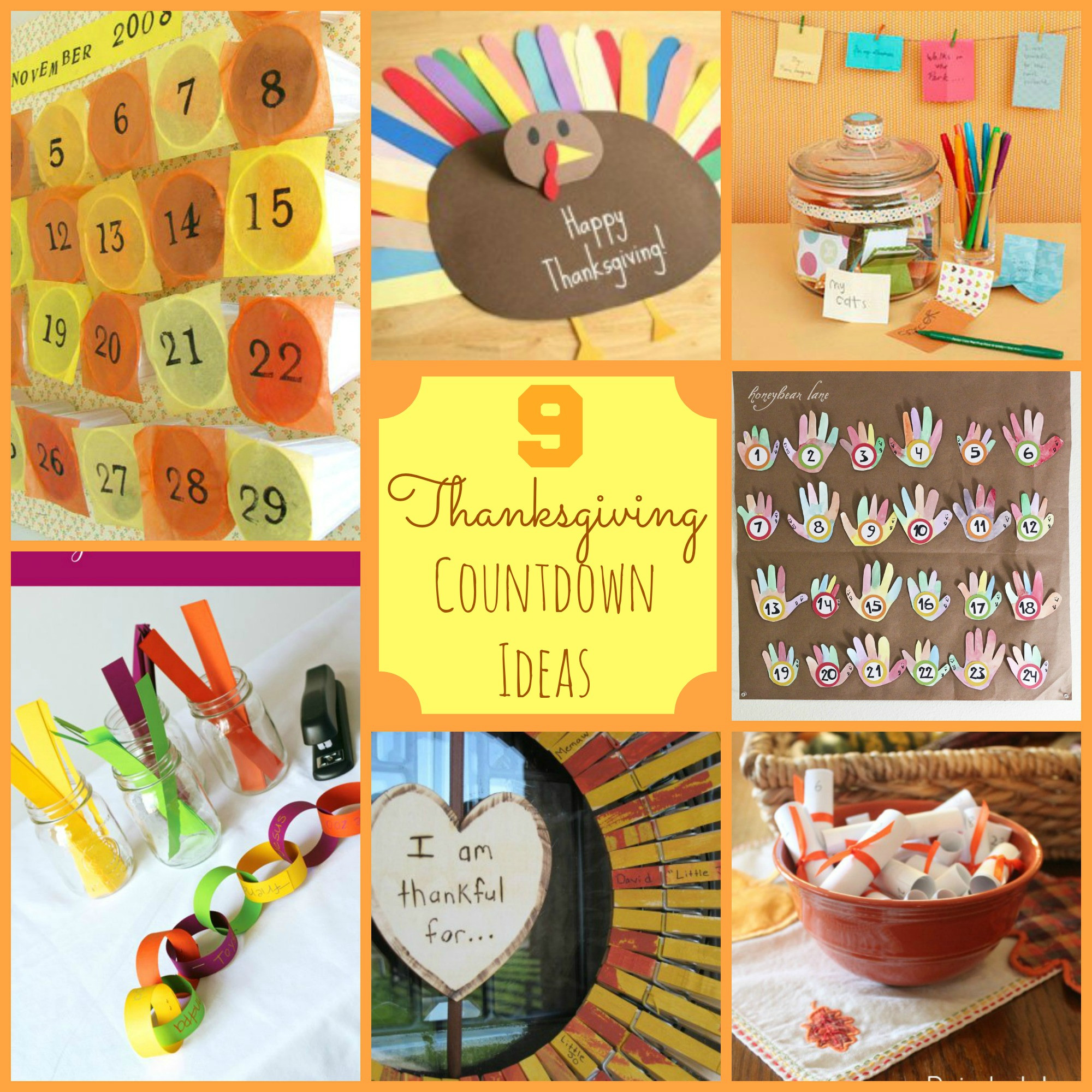 Thanksgiving Gift Ideas For The Family
 Thanksgiving Countdowns Happy Home Fairy