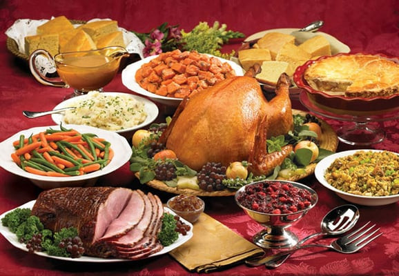 Thanksgiving Ham Dinner
 Open for Thanksgiving & Christmas Dinner Take home feasts