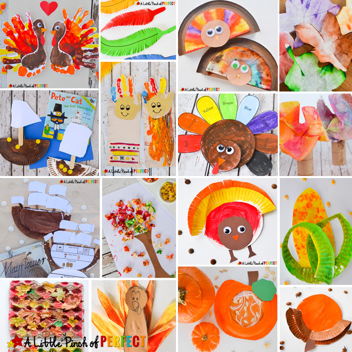 Thanksgiving Preschool Crafts
 16 Easy Thanksgiving Crafts for Kids to Make this Fall