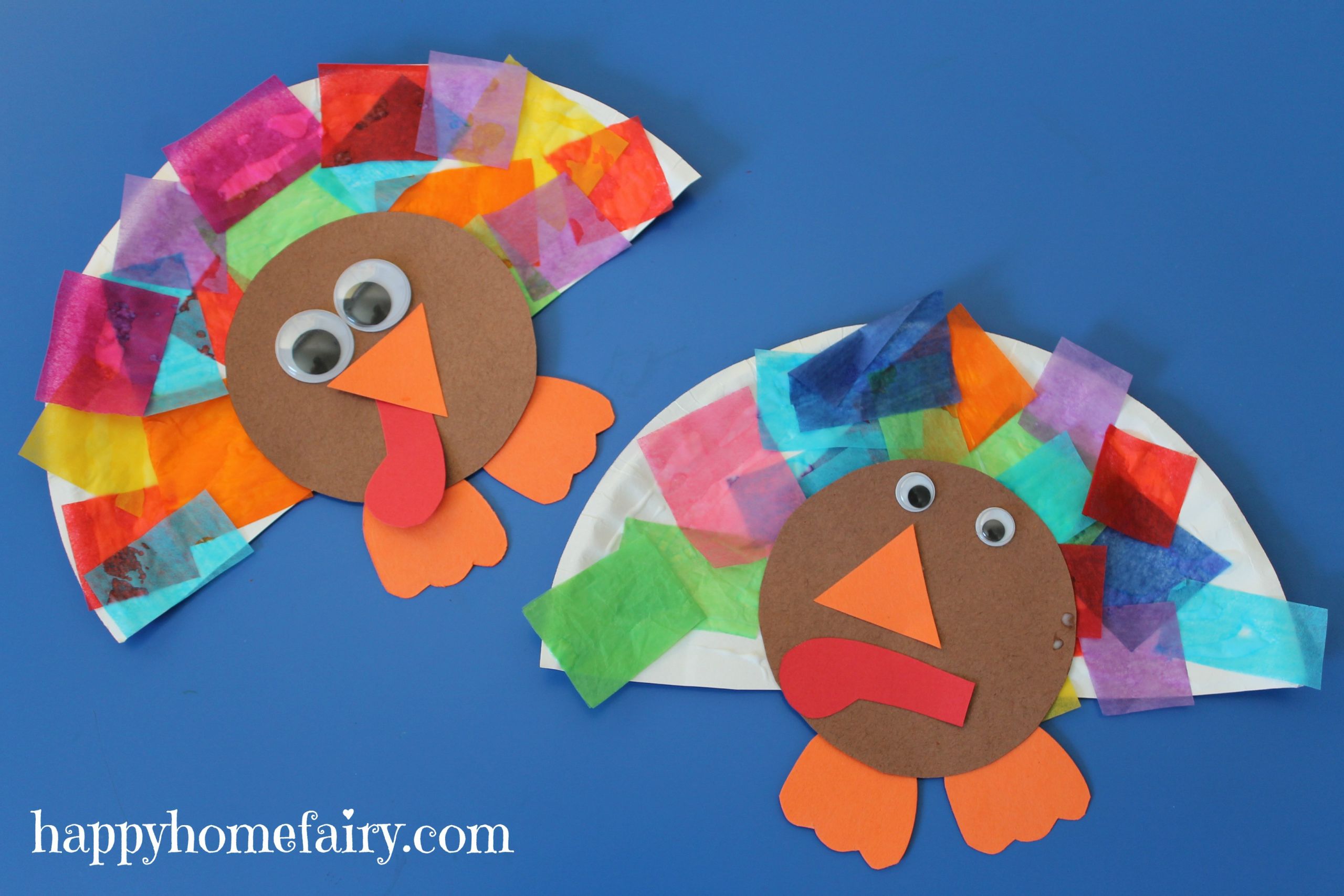 Thanksgiving Preschool Crafts
 Easy Turkey Craft Happy Home Fairy
