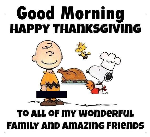 Thanksgiving Quotes Charlie Brown
 Good Morning Charlie Brown Happy Thanksgiving Quote