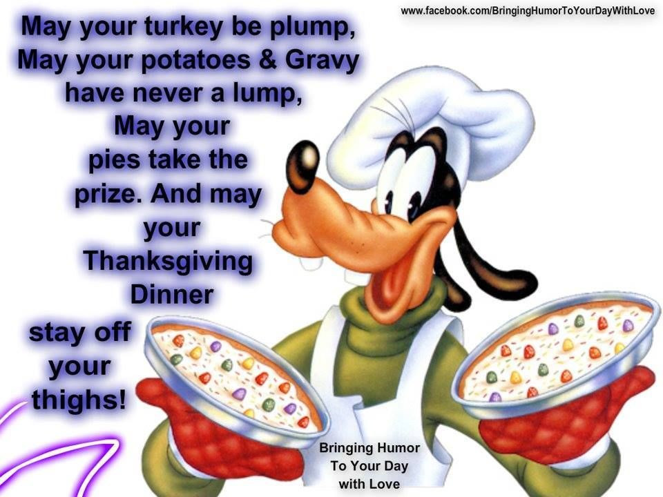 Thanksgiving Quotes Disney
 Funny Disney Thanksgiving Poem s and