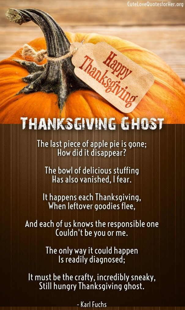 Thanksgiving Quotes Hilarious
 25 Thanksgiving Love Poems to Wish Her Him Thankful Poems