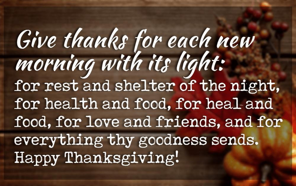 Thanksgiving Quotes Spiritual
 Inspiring Thanksgiving Quotes And Saying With