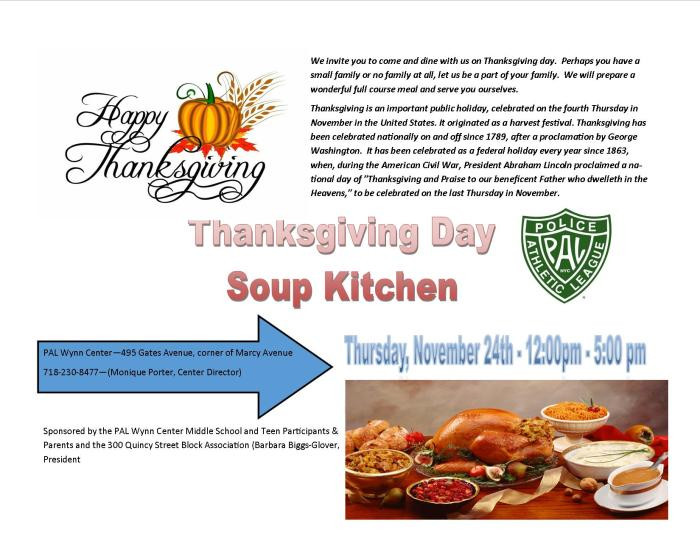 Thanksgiving Soup Kitchen Nyc
 11 24 Thanksgiving Day Soup Kitchen