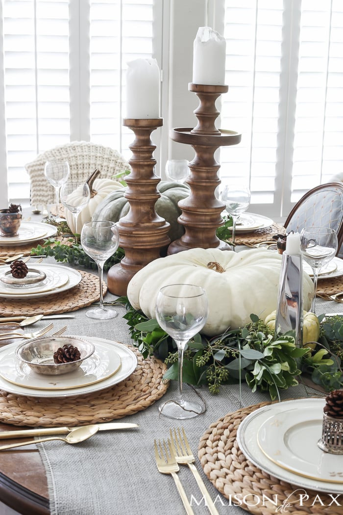 Thanksgiving Table Decorations
 Thanksgiving Table Decorations and Ideas Maison de Pax
