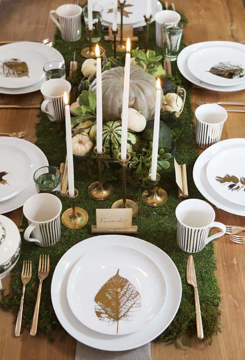 Thanksgiving Table Decorations
 20 Thanksgiving tablescape decorating ideas with natural