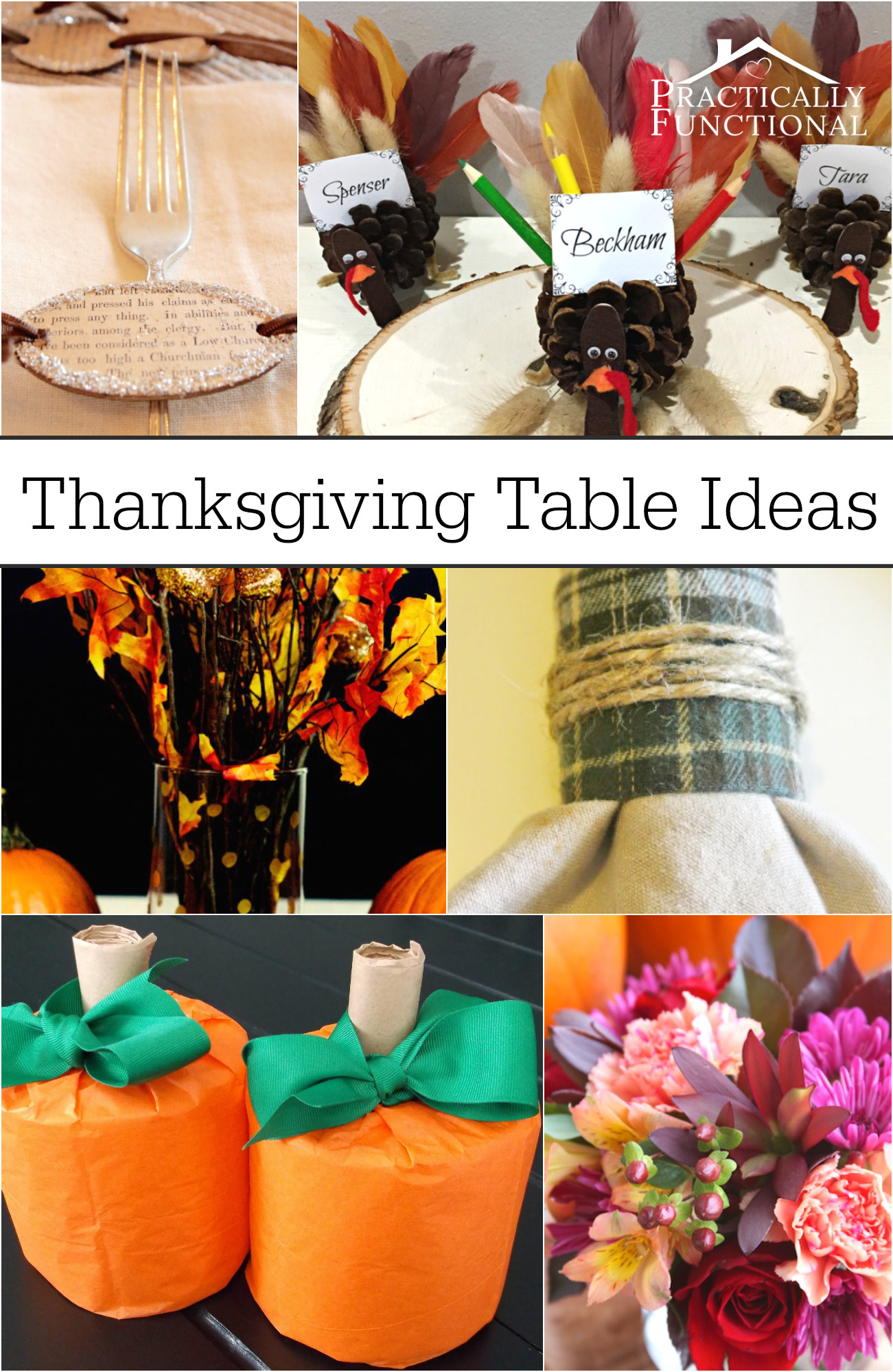 Thanksgiving Table Favors
 Thanksgiving Table Decoration Ideas