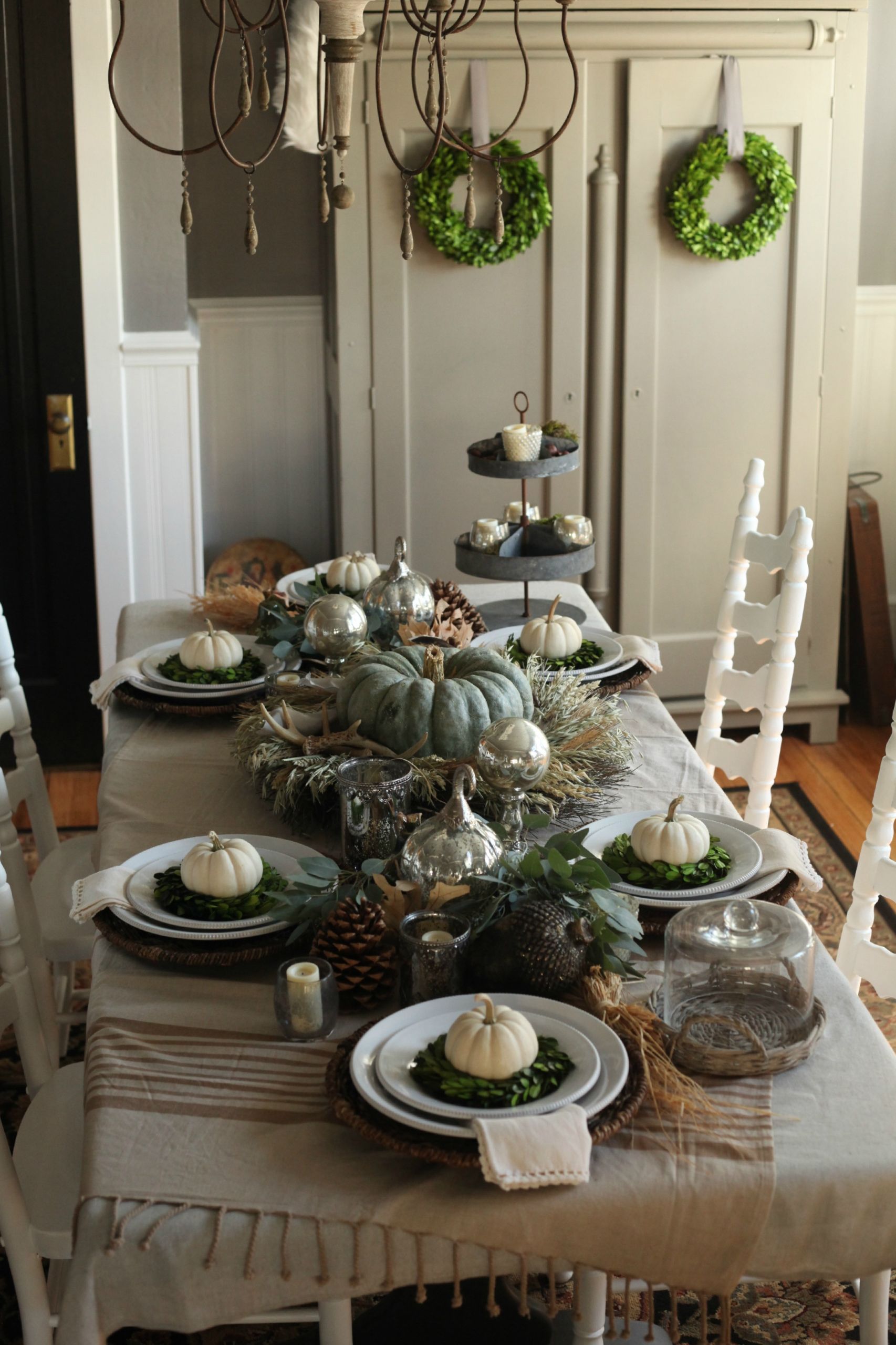 Thanksgiving Table Setting
 How To Set A Traditional Thanksgiving Table Setting