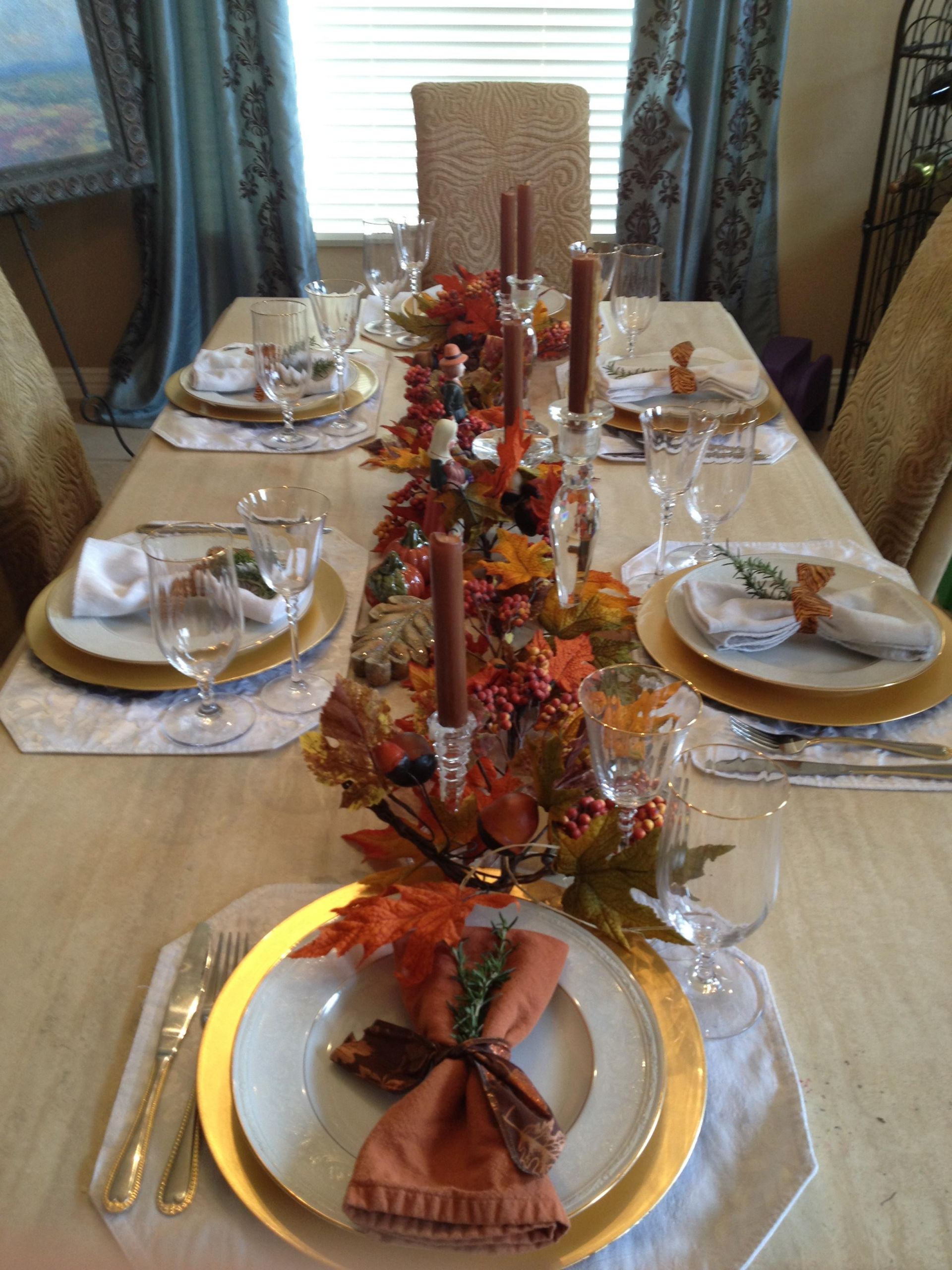 Thanksgiving Table Setting
 Thanksgiving Table Settings … From Traditional to Simple