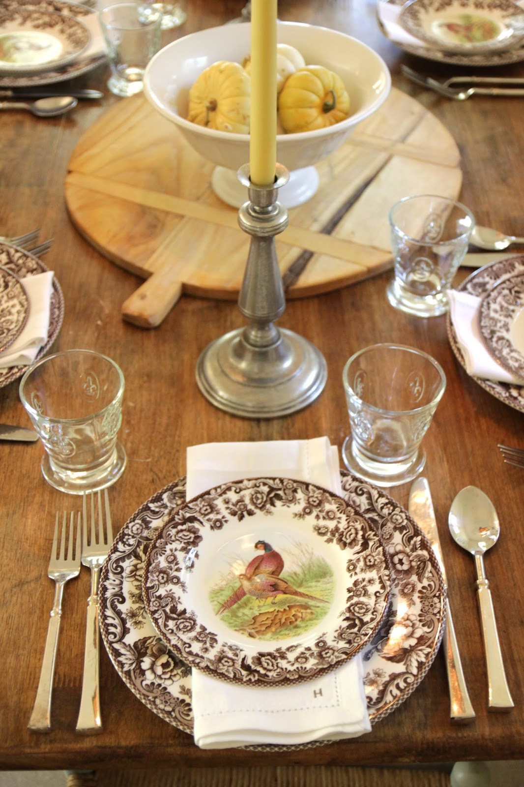 Thanksgiving Table Settings
 Jenny Steffens Hobick Thanksgiving Tables