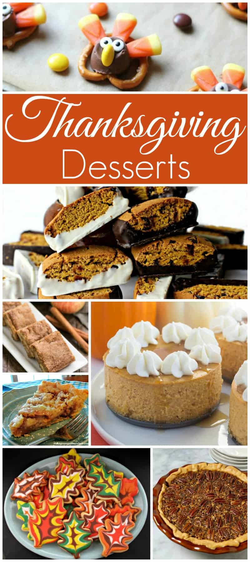 Thanksgiving Turkey Desserts
 Thanksgiving Desserts and our Delicious Dishes Recipe Party