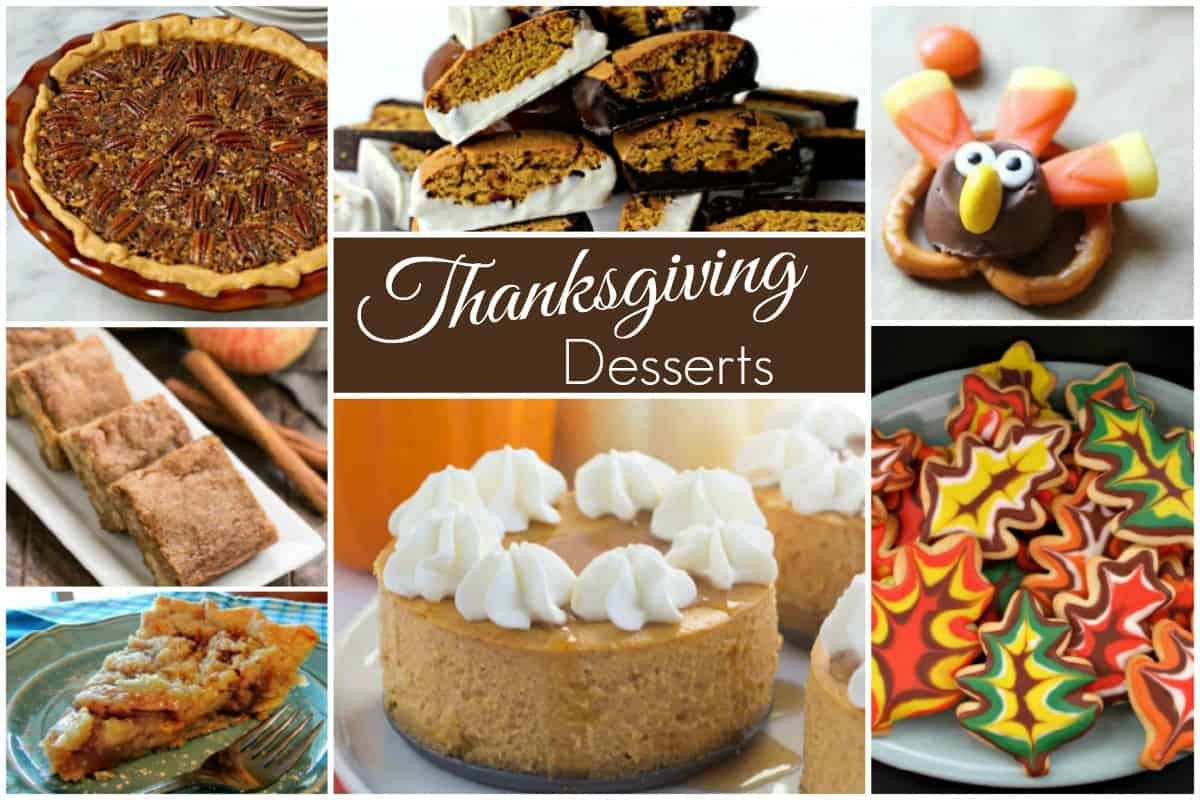 Thanksgiving Turkey Desserts
 Thanksgiving Desserts and our Delicious Dishes Recipe Party