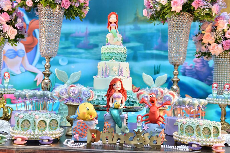 The Little Mermaid Theme Party Ideas
 The Little Mermaid Birthday Party Little Wish Parties