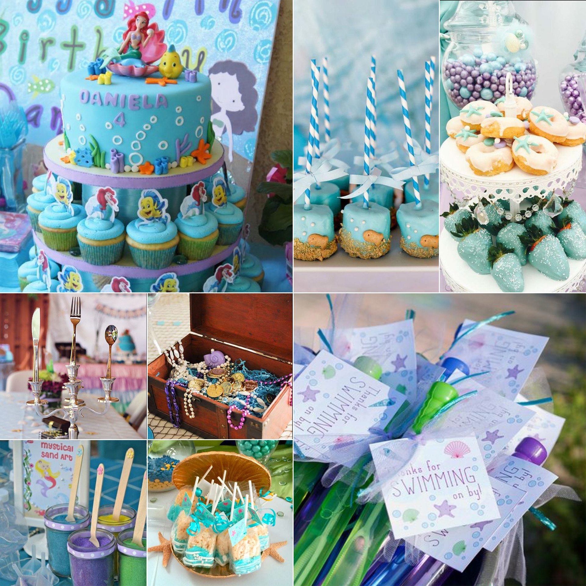 The Little Mermaid Theme Party Ideas
 Under the Sea Little Mermaid Party 
