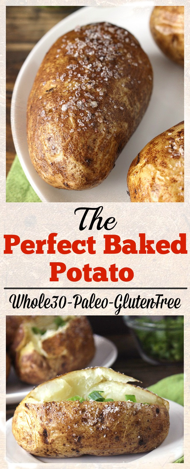 The Perfect Baked Potato
 The Perfect Baked Potato Jay s Baking Me Crazy