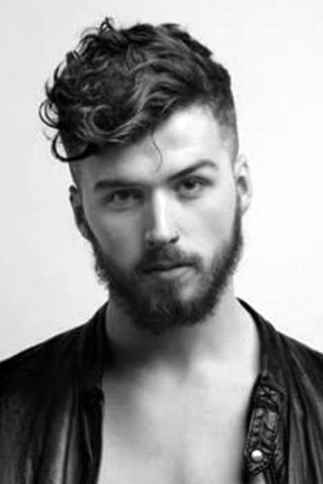Thick Curly Hairstyles Male
 25 Curly Fade Haircuts For Men Manly Semi Fro Hairstyles