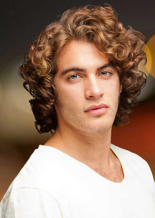Thick Curly Hairstyles Male
 30 Curly Mens Hairstyles 2014 2015