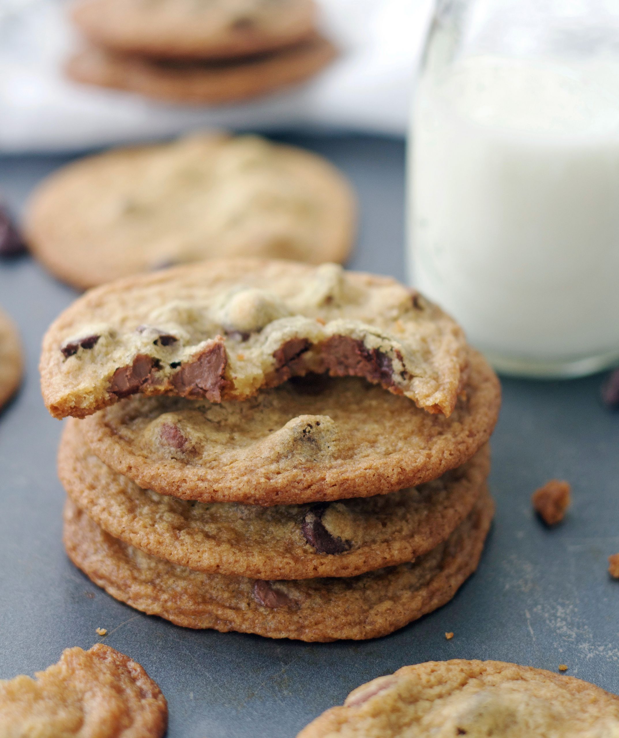 Thin Chocolate Chip Cookies
 Thin & Crispy Chocolate Chip Cookies – 5 Boys Baker