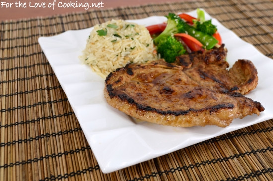 Thin Cut Pork Chops
 Ginger Sesame Thin Cut Pork Chops