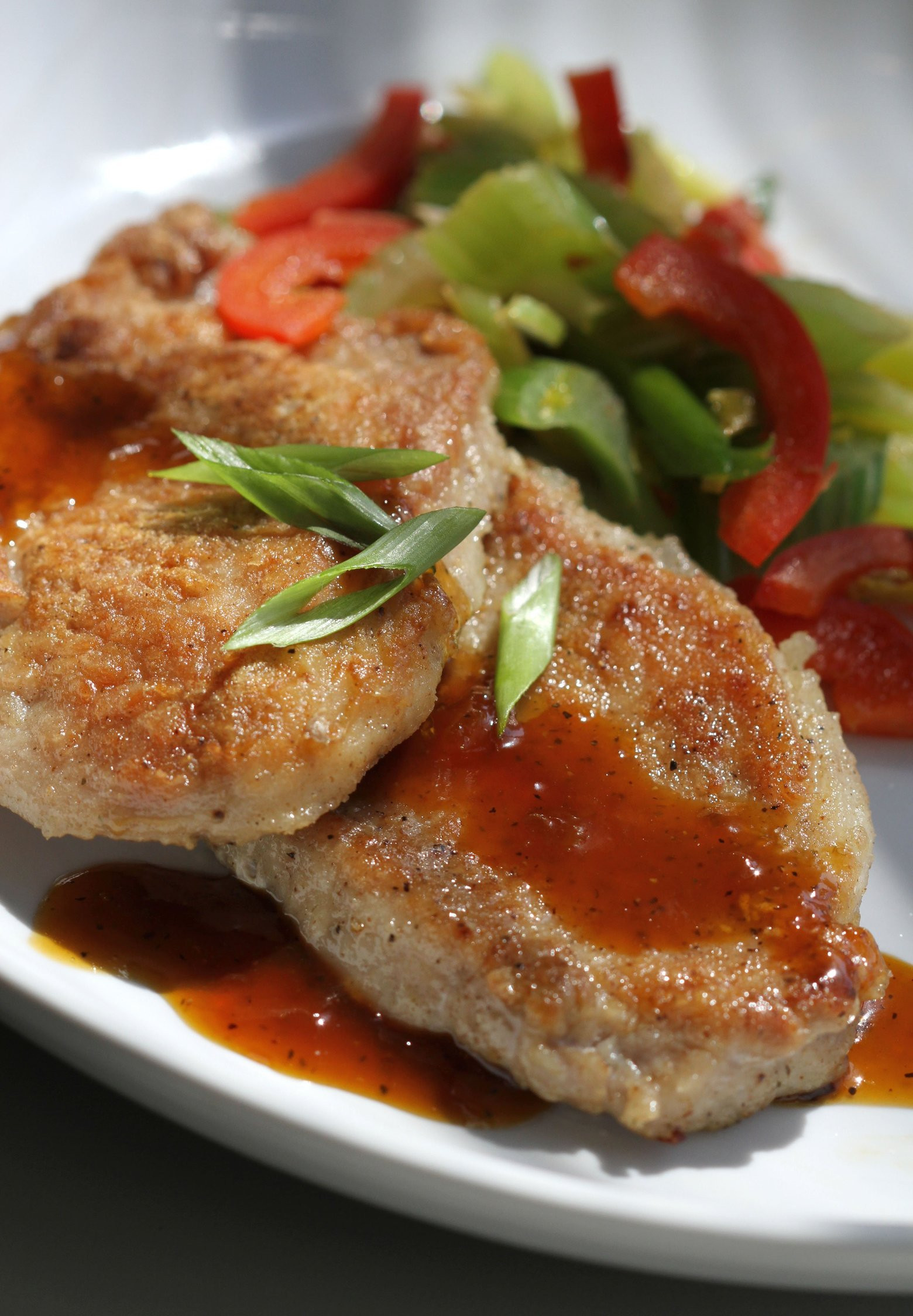 Thin Cut Pork Chops
 Thin cut pork chops are quick dinner fare