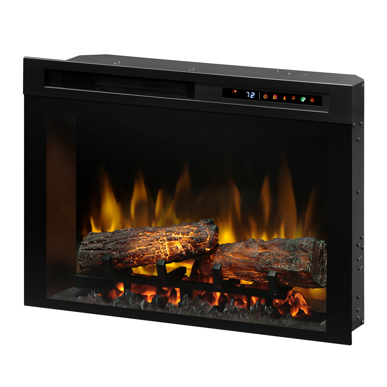 Thin Electric Fireplace
 Dimplex 26" Multi Fire XHD26L Plug in Electric Fireplace
