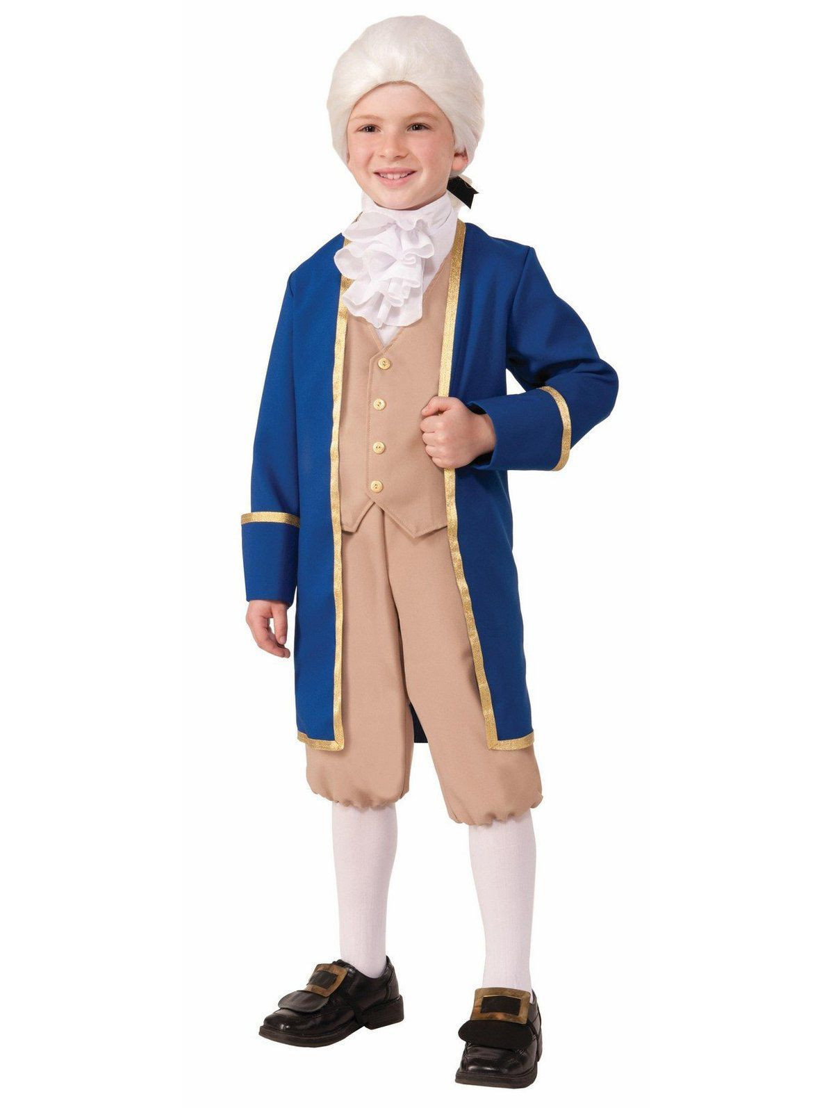 Thomas Jefferson Costume DIY
 Child George Washington Costume