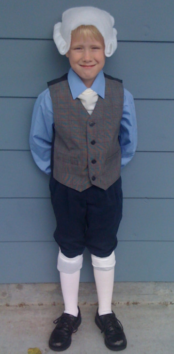 Thomas Jefferson Costume DIY
 ideas for thanksgiving parade jefferson