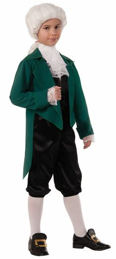 Thomas Jefferson Costume DIY
 Washington Homemade and The o jays on Pinterest