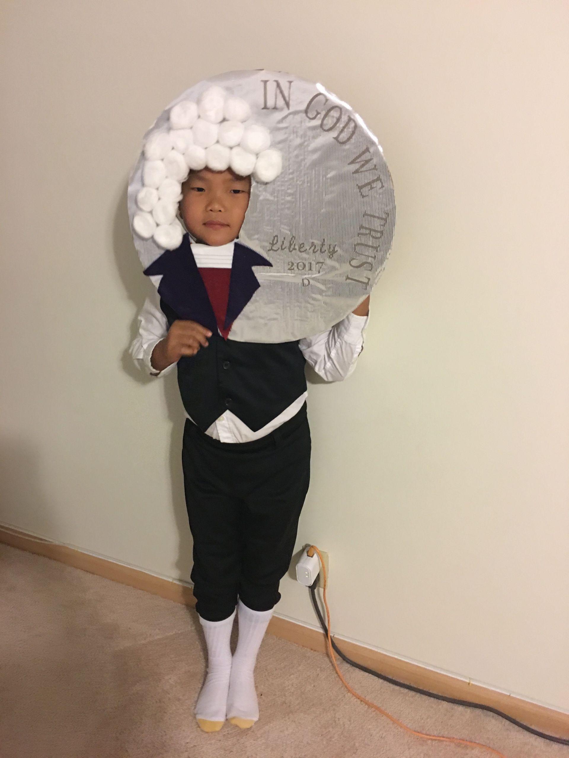 Thomas Jefferson Costume DIY
 Thomas Jefferson costume
