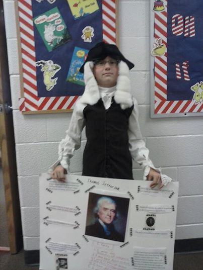 Thomas Jefferson Costume DIY
 17 Best images about President project on Pinterest