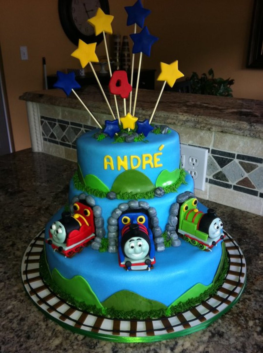 Thomas The Train Birthday Cakes
 Thomas The Train And Friends Cake CakeCentral