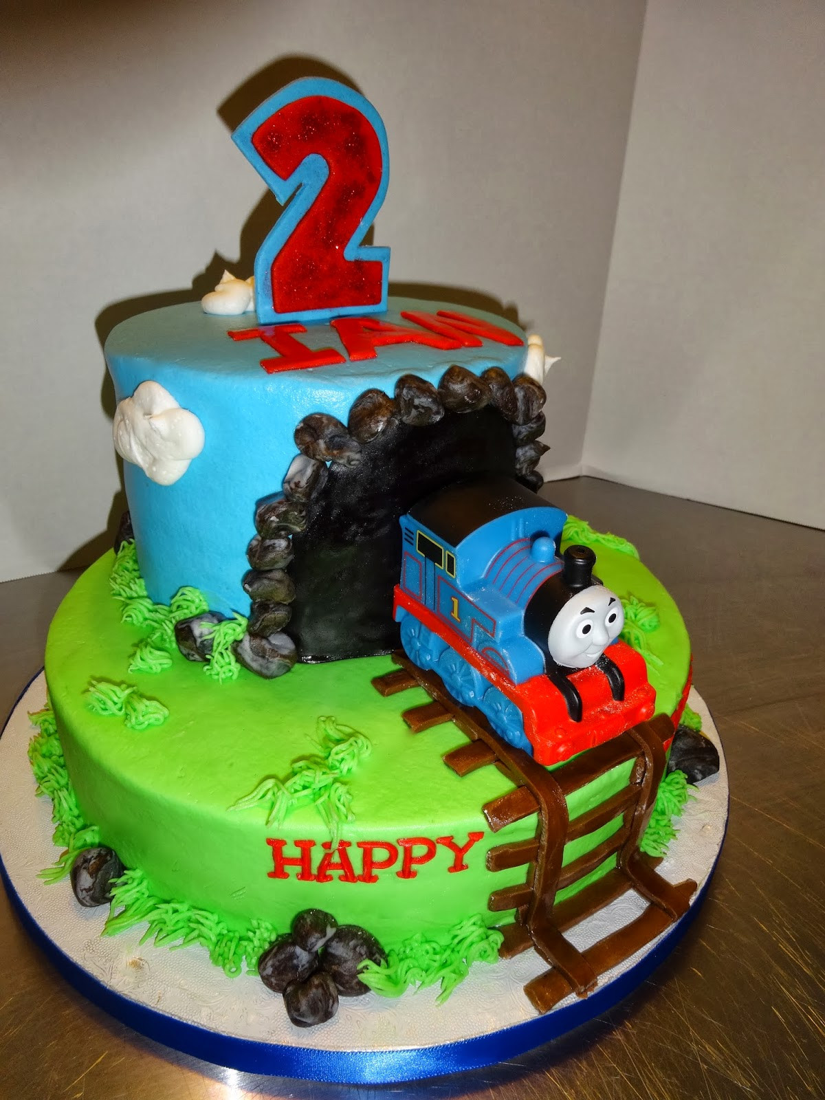 Thomas The Train Birthday Cakes
 Cakes by Paula Thomas the Train birthday Party