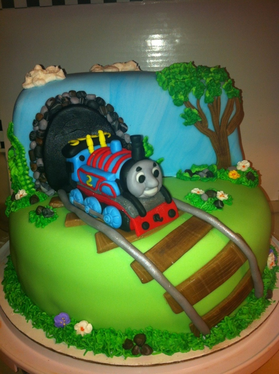 Thomas The Train Birthday Cakes
 Thomas The Train Cake CakeCentral