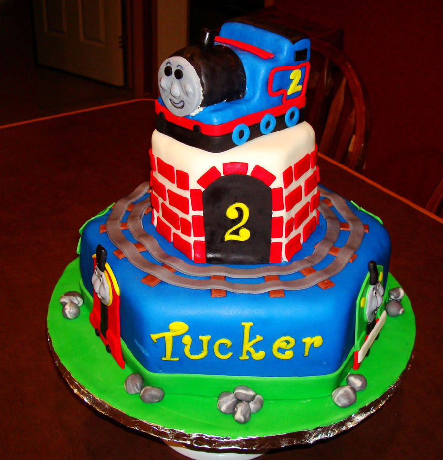 Thomas The Train Birthday Cakes
 Thomas The Train 2Nd Birthday Cake CakeCentral