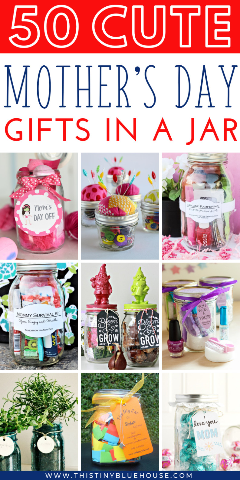 Thoughtful Mother's Day Gifts
 50 Thoughtful Creative Mother s Day Gifts In A Jar