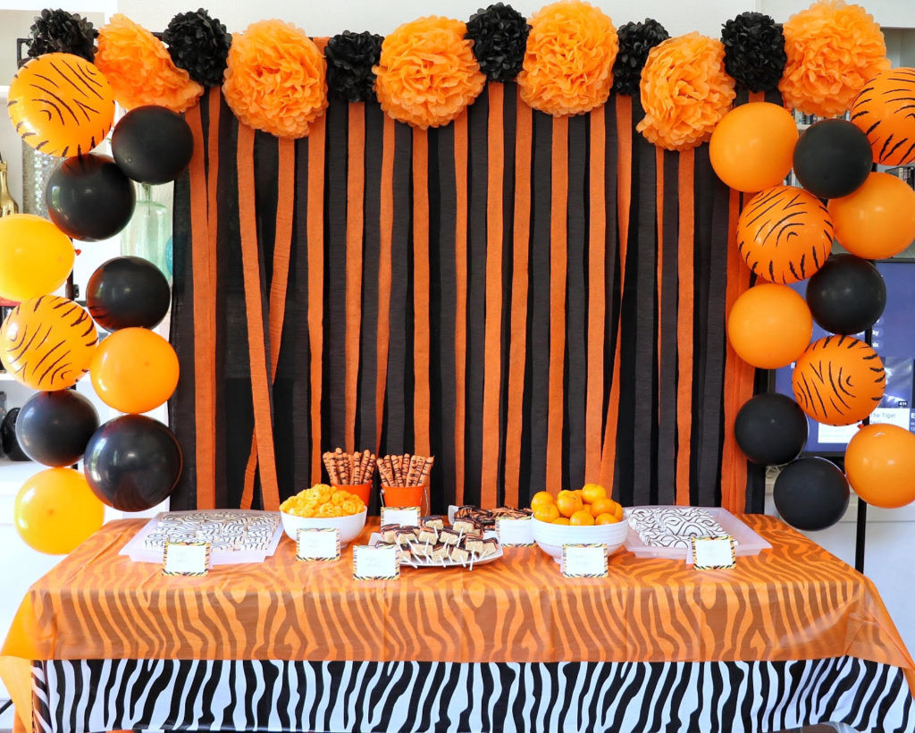 Tiger Birthday Party
 Tiger Themed Birthday Party Planning Ideas