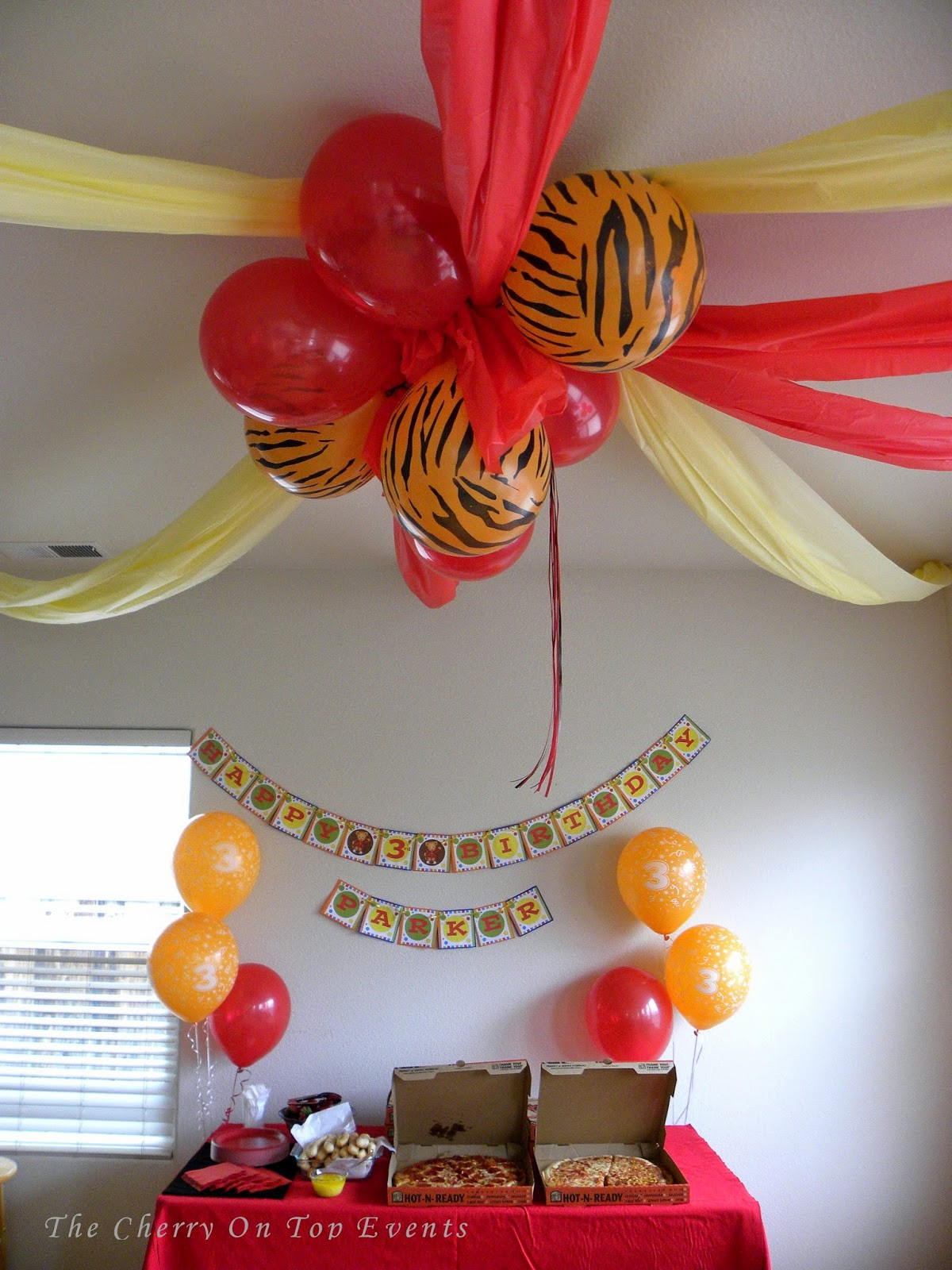 Tiger Birthday Party
 The Cherry Top Events Party Blog A Daniel Tiger s 3rd