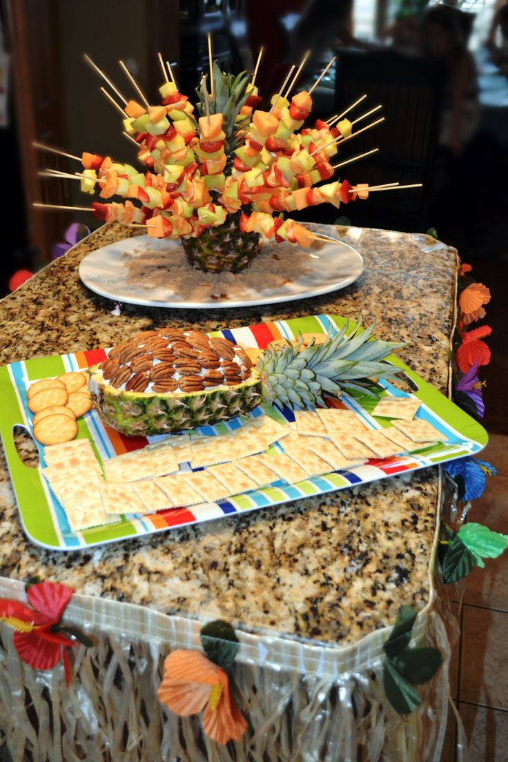 Tiki Party Food Ideas
 Best 25 Adult luau party ideas on Pinterest