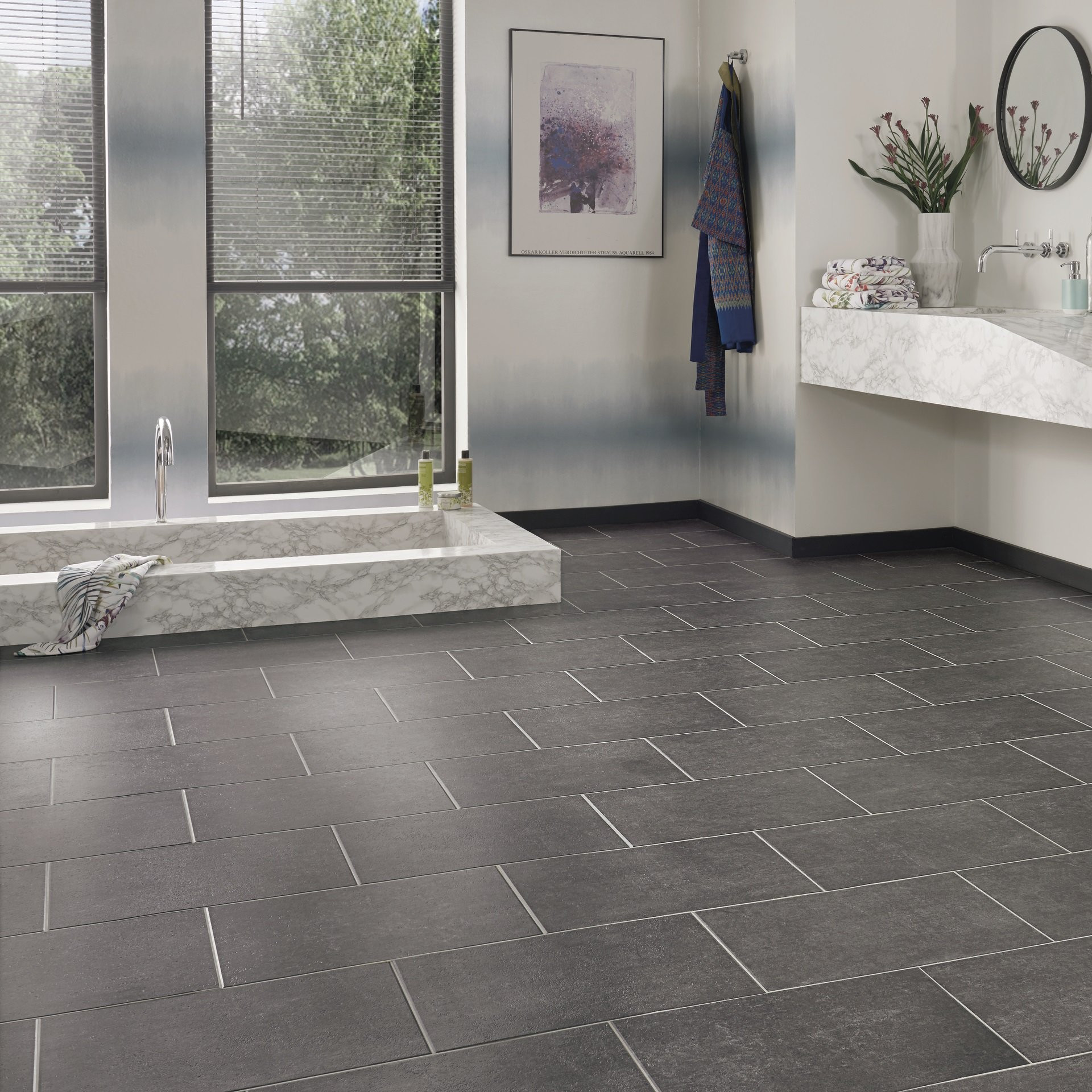 Tile Floors For Bathrooms
 Bathroom Flooring Ideas