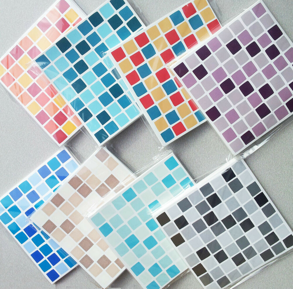 Tile Stickers For Kitchen
 Self Adhesive Mosaic Tile Stickers Transfers Transform