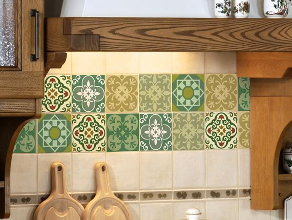 Tile Stickers For Kitchen
 Tile decals SET OF 15 tile stickers for kitchen tiles