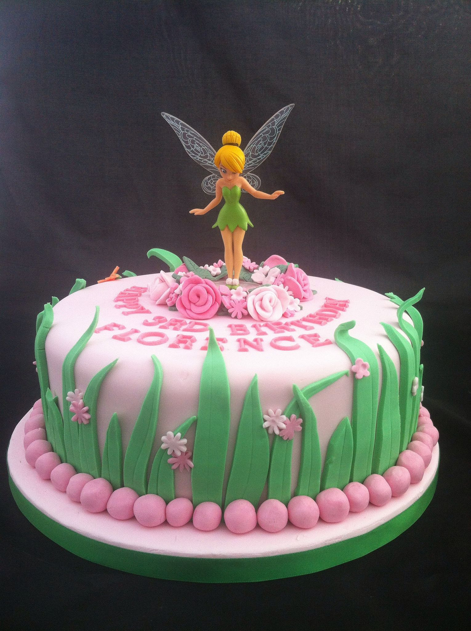 Tinkerbell Birthday Cake
 Tinkerbell cake