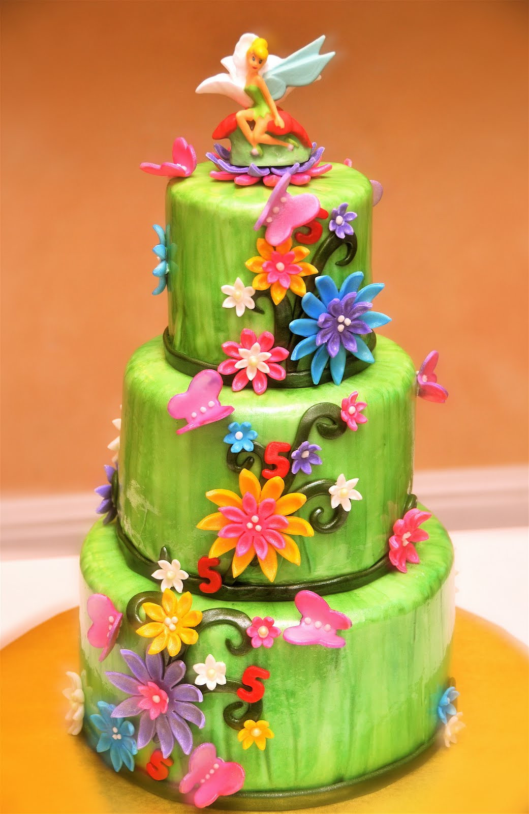 Tinkerbell Birthday Cake
 Simply Homemade Cakes Tinkerbell for Kaitlin