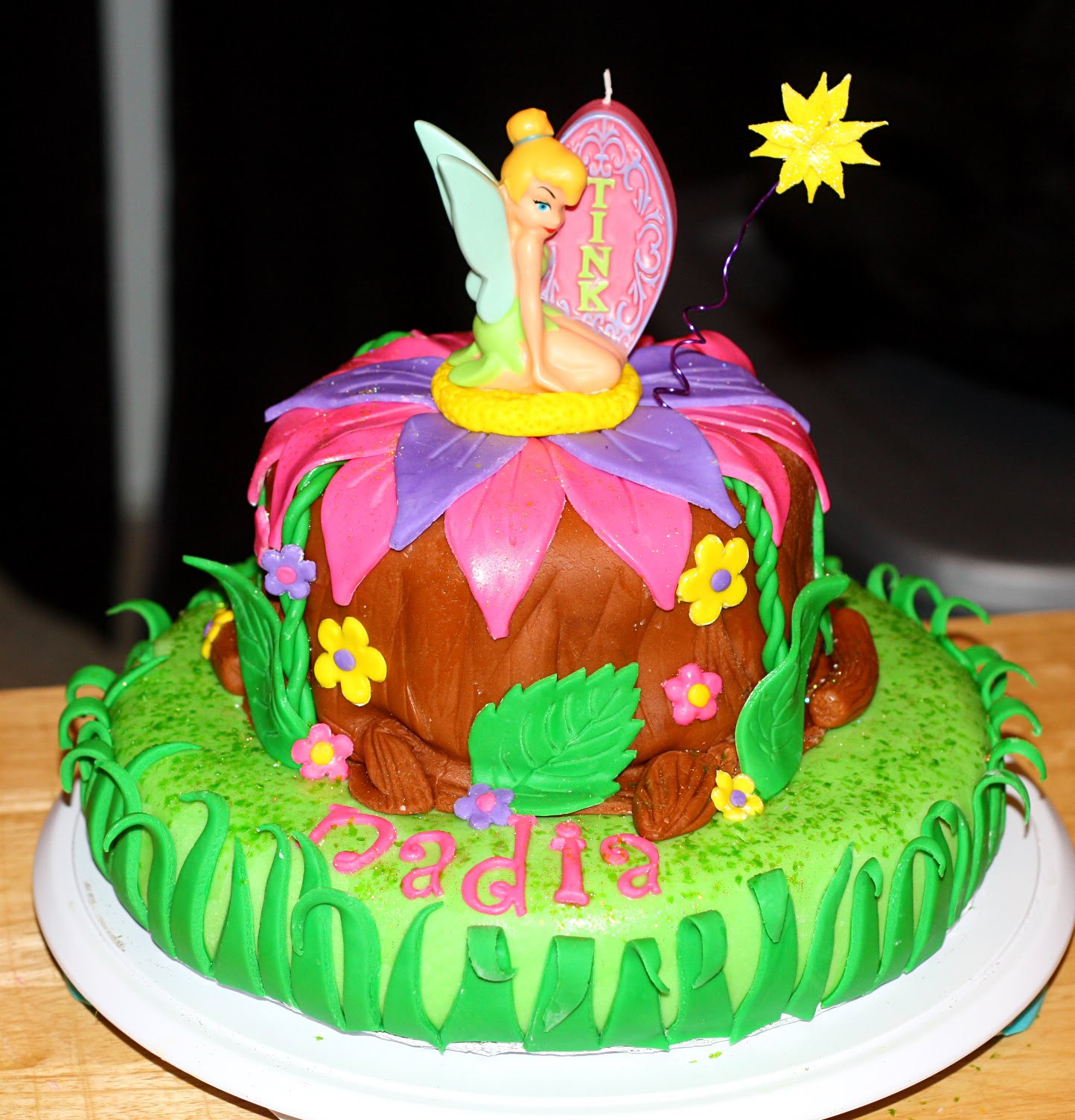 Tinkerbell Birthday Cake
 Tinkerbell Birthday Cake Best Collections Cake Recipe