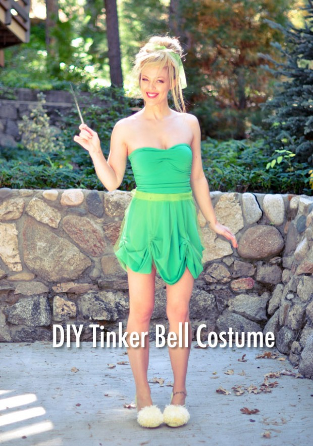 Tinkerbell Costume Adult DIY
 Happily Grim Disney Dress Tutorials for Not So Grownups