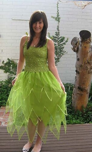 Tinkerbell Costume Adult DIY
 NEW Adult Fairy Dress Plus Size Tinkerbell Halloween