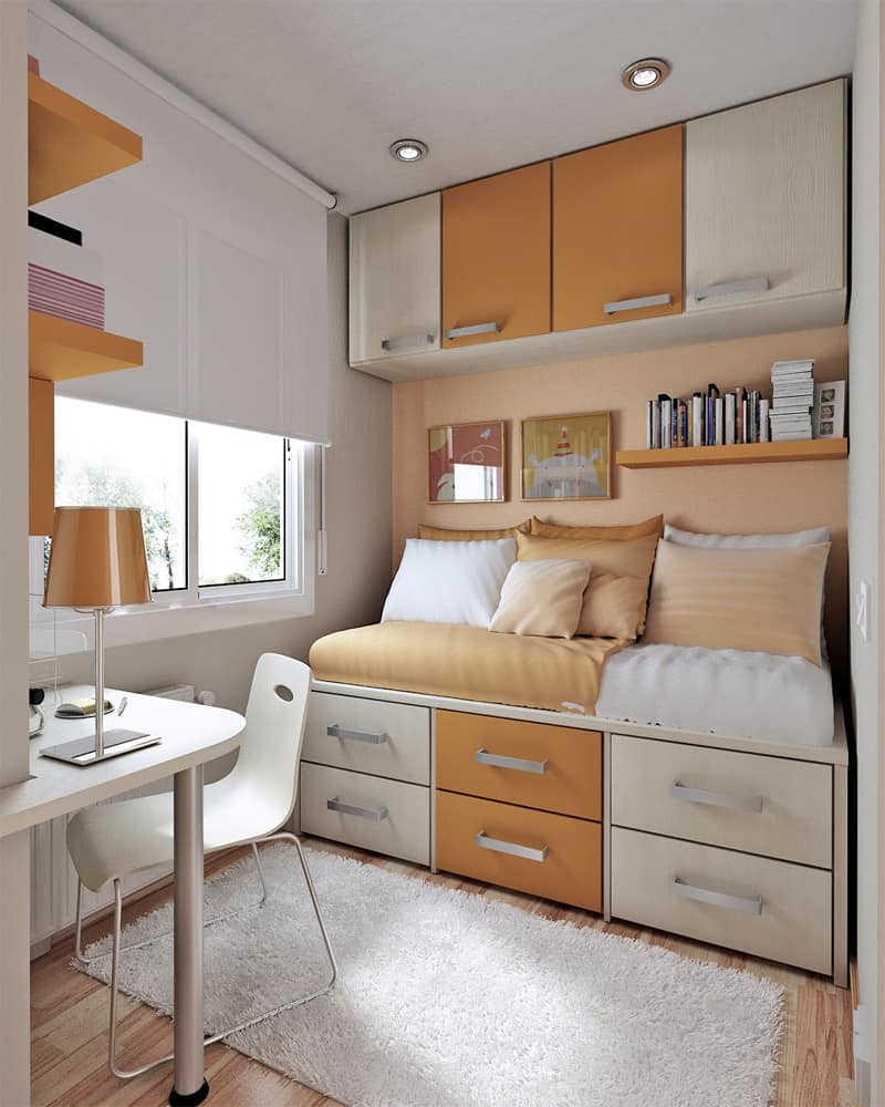 Tiny Bedroom Decor
 10 Tips on Small Bedroom Interior Design Homesthetics