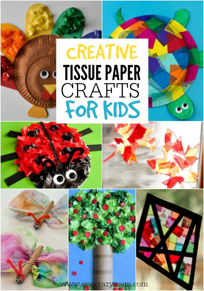 Tissue Paper Crafts For Kids
 Tissue Paper Crafts for Kids 20 fun tissue crafts that