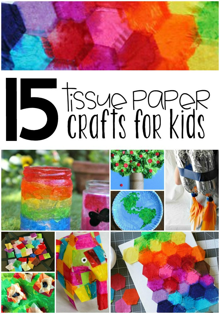 Tissue Paper Crafts For Kids
 15 Tissue Paper Crafts For Kids – Page 10